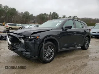 2019 Mazda CX-5 Sport with VIN JM3KFBBM1K0519345, listed as a Copart auction lot 50232985 with 157,792 mi miles and Salvage Title. Bid and sale history available at carsss.com. Image 1.