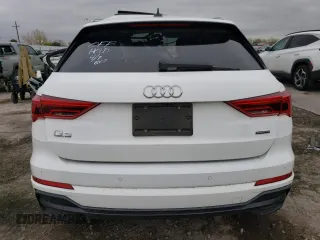 2022 Audi Q3 S line Premium Plus with VIN WA1EECF32N1030039, listed as a Copart auction lot 54728825 with Not provided miles and Salvage title. Bid and sale history available at DreamBid. Image 6.