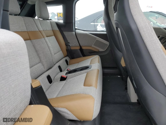 2017 BMW i3 with VIN WBY1Z8C32HV890917, listed as a Copart auction lot 38858423 with 0 mi miles. Bid and sale history available at carsss.com. Image 10.