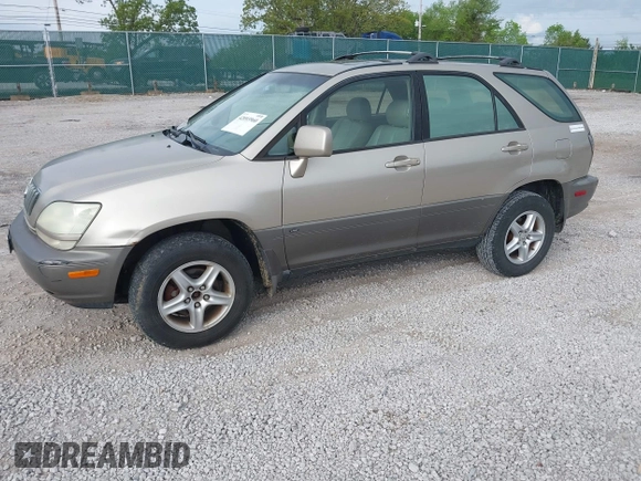 2001 Lexus RX 300 with VIN JTJGF10U610090291, listed as a IAAI auction lot 42093960 with 355,873 mi miles and . Bid and sale history available at DreamBid. Image 2.