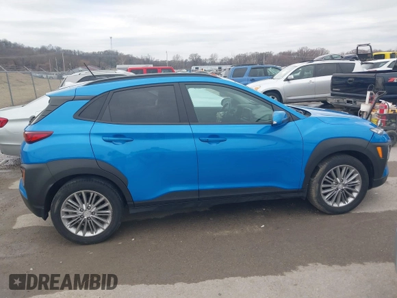 2020 Hyundai Kona SEL with VIN KM8K22AA2LU474451, listed as a IAAI auction lot 41707366 with 40,329 mi miles. Bid and sale history available at carsss.com. Image 14.