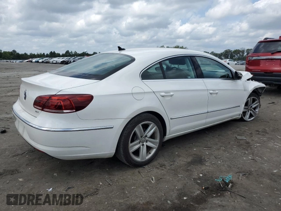 2013 Volkswagen CC Sport with VIN WVWBP7ANXDE566621, listed as a Copart auction lot 65398224 with 75,498 mi miles and Clean Title. Bid and sale history available at carsss.com. Image 3.
