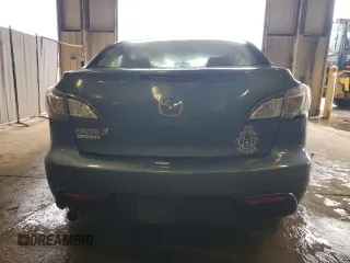 2010 Mazda 3 i SV with VIN JM1BL1SF2A1135533, listed as a Copart auction lot 52078105 with Not Provided miles and Salvage Title. Bid and sale history available at DreamBid. Image 6.