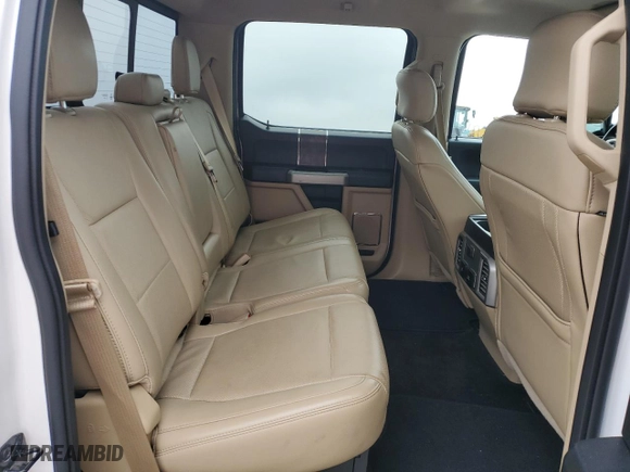 2017 Ford Super Duty F-250 SRW Lariat with VIN 1FT7W2B6XHEE78211, listed as a Copart auction lot 44114235 with 65,646 mi miles and Salvage Title. Bid and sale history available at carsss.com. Image 10.