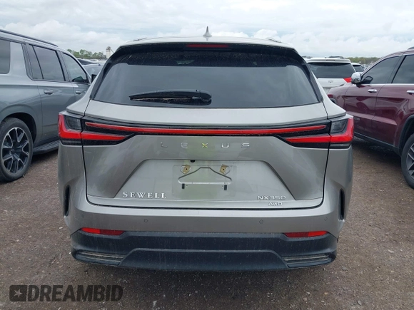 2025 Lexus NX 350 Luxury with VIN 2T2HGCEZ0SC068455, listed as a IAAI auction lot 41909661 with 11,533 mi miles and . Bid and sale history available at DreamBid. Image 16.
