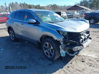 2018 Honda CR-V EX with VIN 7FARW2H51JE040824, listed as a IAAI auction lot 41741296 with 1 mi miles. Bid and sale history available at carsss.com. Image 1.