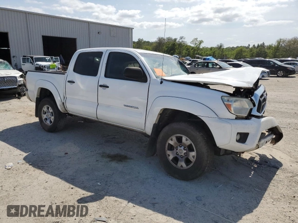 2014 Toyota Tacoma with VIN 5TFLU4EN8EX097721, listed as a Copart auction lot 54512555 with Not Provided miles and Non Repairable. Bid and sale history available at DreamBid. Image 4.