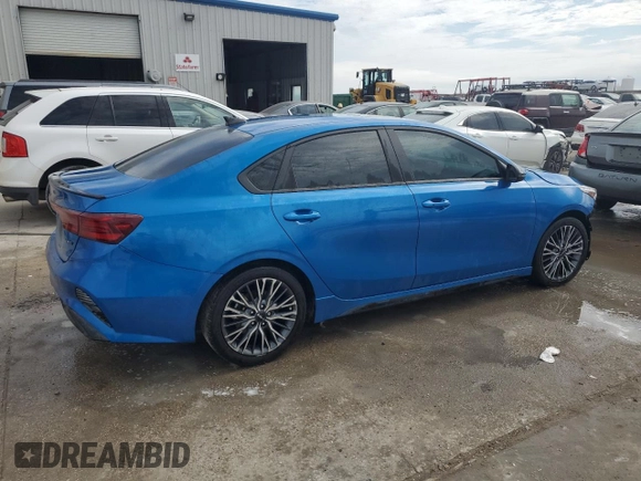 2024 Kia Forte GT-Line with VIN 3KPF54AD3RE737105, listed as a Copart auction lot 43617455 with 40,238 mi miles and Salvage Title. Bid and sale history available at carsss.com. Image 3.