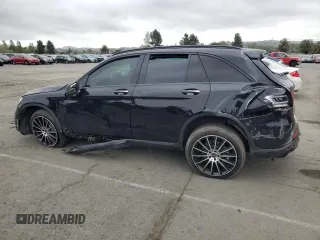2022 Mercedes-Benz GLC 300 with VIN W1N0G8DB9NG119887, listed as a Copart auction lot 53016085 with 34,126 mi miles and Salvage title. Bid and sale history available at DreamBid. Image 2.