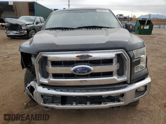 2017 Ford F-150 XL with VIN 1FTEW1E85HFA35022, listed as a Copart auction lot 48306355 with 139,326 mi miles and Salvage Title. Bid and sale history available at DreamBid. Image 5.