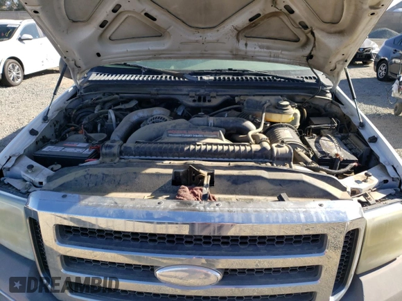 2005 Ford Super Duty F-250 XL with VIN 1FTSX20PX5EB73080, listed as a Copart auction lot 84086604 with 192,346 mi miles and Salvage Title. Bid and sale history available at carsss.com. Image 11.