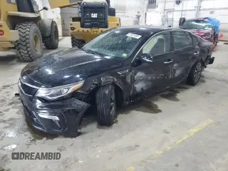 2019 Kia Optima EX with VIN 5XXGU4L11KG344615, listed as a Copart auction lot 51901885 with 141,453 mi miles and Salvage Title. Bid and sale history available at carsss.com. Image 1.