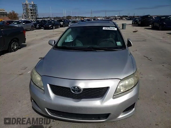 2009 Toyota Corolla with VIN 2T1BU40E49C133136, listed as a Copart auction lot 42639935 with 192,908 mi miles and Salvage Title. Bid and sale history available at carsss.com. Image 11.