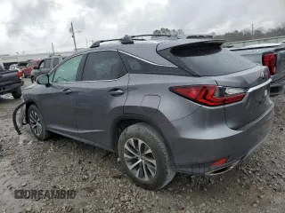 2022 Lexus RX with VIN 2T2HZMDAXNC343166, listed as a Copart auction lot 48301185 with 27,160 mi miles and Salvage Title. Bid and sale history available at carsss.com. Image 2.