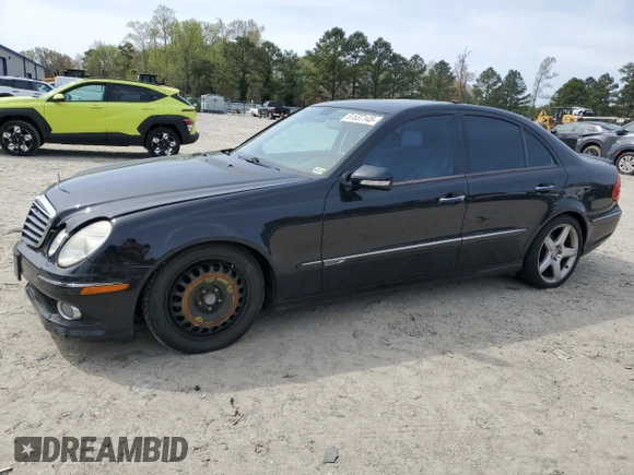 2009 Mercedes-Benz E-Class Luxury 3.5L with VIN WDBUF56X99B378271, listed as a Copart auction lot 51537145 with 174,890 mi miles and Clean Title. Bid and sale history available at carsss.com. Image 1.