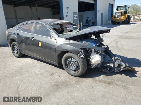 2012 Mazda 6 i Sport with VIN 1YVHZ8BH5C5M12264, listed as a Copart auction lot 73760484 with Not provided miles and Non repairable. Bid and sale history available at DreamBid. Image 4.