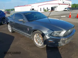 2013 Ford Mustang V6 with VIN 1ZVBP8AM6D5232239, listed as a IAAI auction lot 42680307 with 149,661 mi miles and . Bid and sale history available at DreamBid. Image 1.
