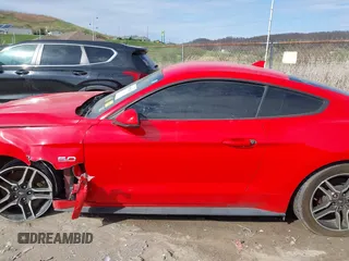 2022 Ford Mustang GT with VIN 1FA6P8CF5N5113642, listed as a IAAI auction lot 41951467 with 43,743 mi miles and . Bid and sale history available at DreamBid. Image 15.