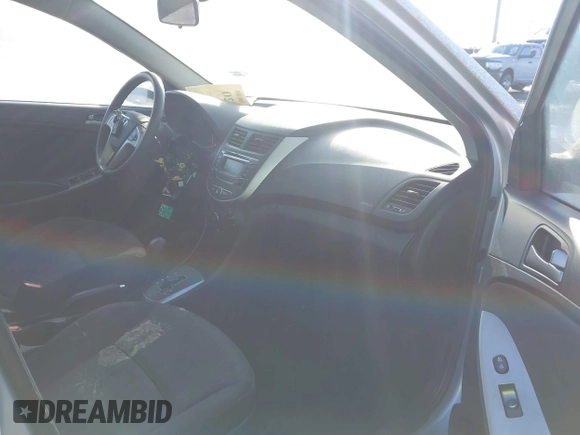 2017 Hyundai Accent SE with VIN KMHCT5AE8HU338564, listed as a IAAI auction lot 41359420 with 108,828 mi miles. Bid and sale history available at carsss.com. Image 5.