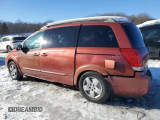 2005 Nissan Quest SE with VIN 5N1BV28U15N130663, listed as a Copart auction lot 45721195 with 173,031 mi miles and Clean Title. Bid and sale history available at carsss.com. Image 2.