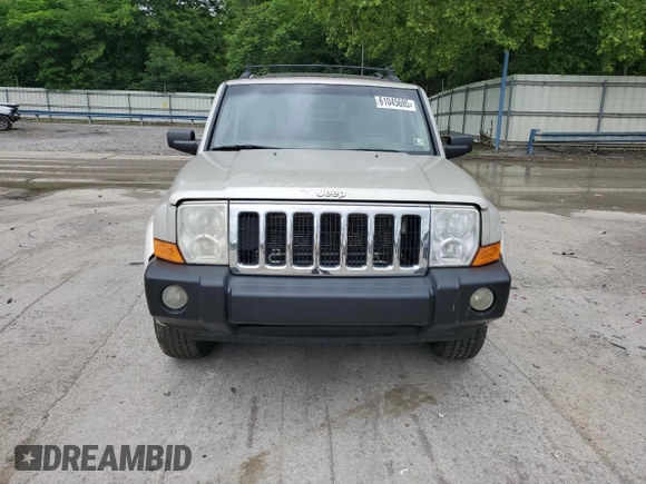 2007 Jeep Commander Sport with VIN 1J8HG48K27C510153, listed as a Copart auction lot 61045695 with 187,909 mi miles and Clean title. Bid and sale history available at DreamBid. Image 5.