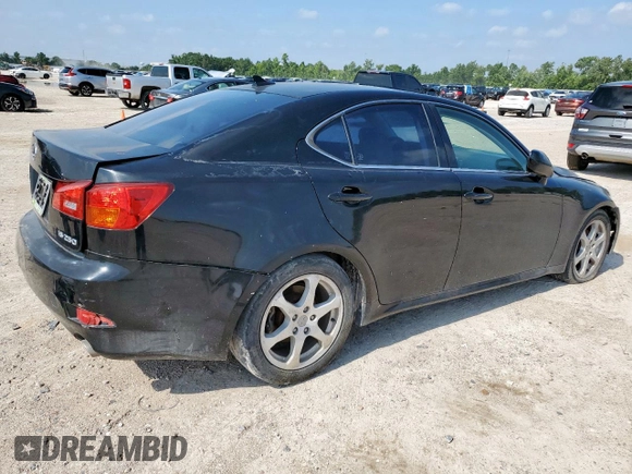 2008 Lexus IS 250 z VIN JTHBK262282065082, wystawiony jako Copart lot #57063935 z przebiegiem 159 294 mil mil oraz Szkoda całkowita • Salvage title. Historia ofert i sprzedaży dostępna na DreamBid. Obrazek 3.