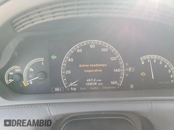 2007 Mercedes-Benz CL 550 с VIN WDDEJ71X37A005145, выставлен на аукционе Copart как лот 52794305 с пробегом 104 038 миль миль и Списание • Salvage title. История ставок и продаж доступна на DreamBid. Изображение 9.