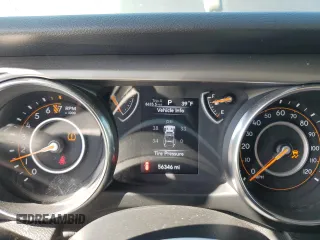 2020 Jeep Wrangler Unlimited Sport with VIN 1C4HJXDG6LW201614, listed as a Copart auction lot 51756345 with 56,346 mi miles and Salvage title. Bid and sale history available at DreamBid. Image 9.