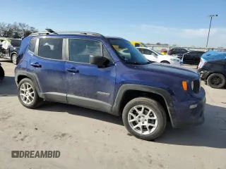 2020 Jeep Renegade Sport with VIN ZACNJBAB5LPL71083, listed as a Copart auction lot 46604655 with 85,765 mi miles and Salvage title. Bid and sale history available at DreamBid. Image 4.