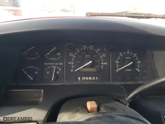 1995 Ford Bronco Custom with VIN 1FMEU15H1SLB05688, listed as a Copart auction lot 79738794 with 0 mi miles and Salvage Title. Bid and sale history available at carsss.com. Image 9.