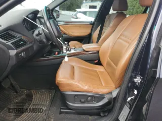 2007 BMW X5 3.0si with VIN 5UXFE43547L016641, listed as a Copart auction lot 49328355 with 0 mi miles and Salvage Title. Bid and sale history available at carsss.com. Image 7.