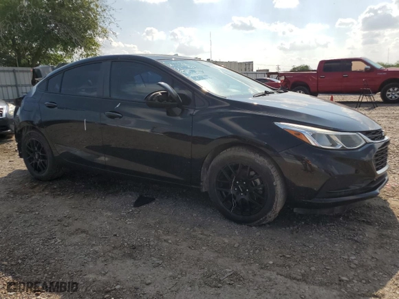 2017 Chevrolet Cruze LS with VIN 1G1BC5SM5H7182075, listed as a Copart auction lot 71702054 with 135,627 mi miles and Salvage Title. Bid and sale history available at carsss.com. Image 4.