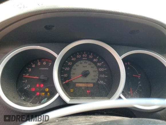 2009 Toyota Tacoma PreRunner with VIN 3TMJU62N89M073731, listed as a Copart auction lot 47966155 with 179,892 mi miles and Salvage Title. Bid and sale history available at carsss.com. Image 9.