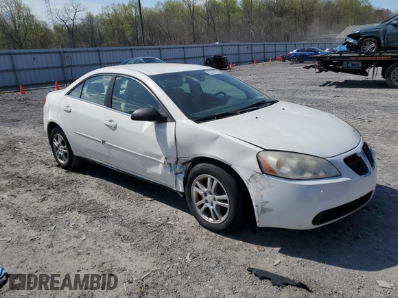 2006 Pontiac G6 6-Cyl with VIN 1G2ZG558464176280, listed as a Copart auction lot 52895995 with 102,201 mi miles and Salvage Title. Bid and sale history available at carsss.com. Image 4.