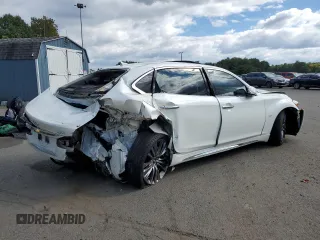 2017 Infiniti Q70 3.7 with VIN JN1BY1PR6HM210685, listed as a Copart auction lot 73644754 with Not provided miles and Salvage title. Bid and sale history available at DreamBid. Image 3.