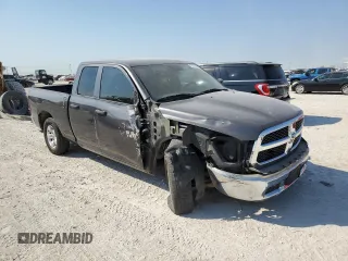 2020 Ram 1500 Classic Tradesman with VIN 1C6RR6FT4LS146063, listed as a Copart auction lot 75177204 with 80,332 mi miles and Salvage Title. Bid and sale history available at carsss.com. Image 4.