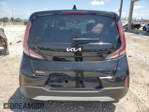 2023 Kia Soul LX with VIN KNDJ23AU0P7849953, listed as a Copart auction lot 56181825 with 13,656 mi miles and Salvage Title. Bid and sale history available at DreamBid. Image 6.