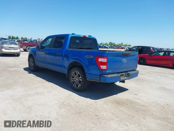 2021 Ford F-150 XL z VIN 1FTEW1CP5MKE98662, wystawiony jako IAAI lot #42077475 z przebiegiem 119 439 mil mil oraz . Historia ofert i sprzedaży dostępna na DreamBid. Obrazek 3.