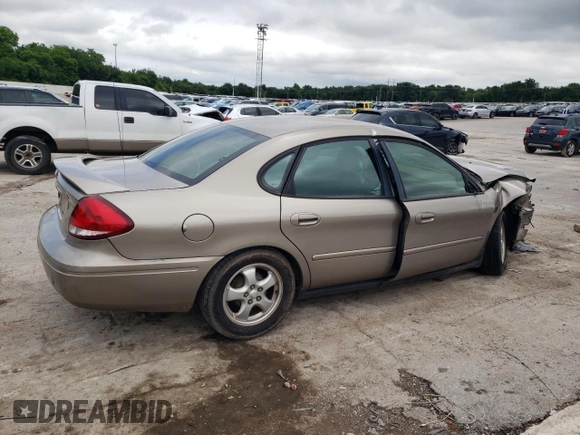 2005 Ford Taurus SE with VIN 1FAFP53205A252967, listed as a Copart auction lot 58449495 with Not provided miles and Salvage title. Bid and sale history available at DreamBid. Image 3.