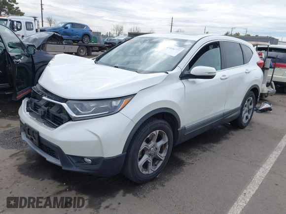 2017 Honda CR-V EX-L with VIN 2HKRW2H80HH690472, listed as a IAAI auction lot 41856777 with 162,455 mi miles. Bid and sale history available at carsss.com. Image 18.