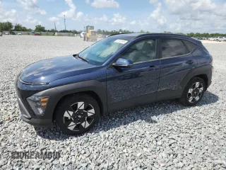 2024 Hyundai Kona SEL with VIN KM8HB3AB2RU116381, listed as a Copart auction lot 59182195 with 7,612 mi miles and Salvage title. Bid and sale history available at DreamBid. Image 1.