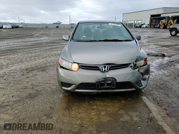 2008 Honda Civic Cpe LX with VIN 2HGFG12608H580565, listed as a Copart auction lot 51123905 with 163,608 mi miles and Salvage Title. Bid and sale history available at carsss.com. Image 11.