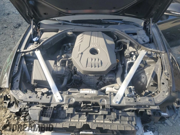 2023 Genesis G70 2.0T with VIN KMTG34TA5PU115666, listed as a Copart auction lot 78907334 with 19,747 mi miles and Salvage Title. Bid and sale history available at DreamBid. Image 11.
