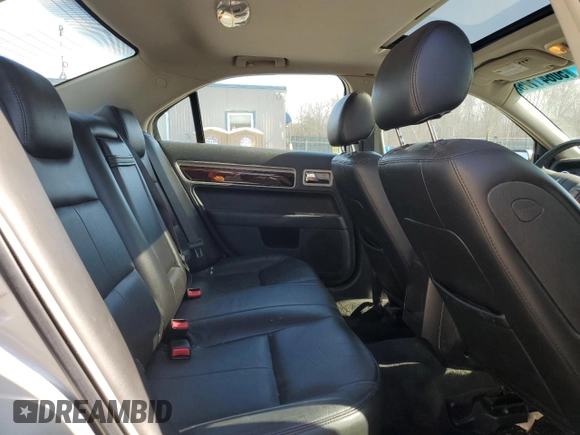 2007 Lincoln MKZ with VIN 3LNHM28T17R615664, listed as a Copart auction lot 50641175 with 199,979 mi miles and Salvage Title. Bid and sale history available at carsss.com. Image 10.