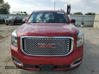2015 GMC Yukon Denali with VIN 1GKS2CKJ6FR136152, listed as a Copart auction lot 76967664 with 137,208 mi miles and Salvage Title. Bid and sale history available at carsss.com. Image 5.