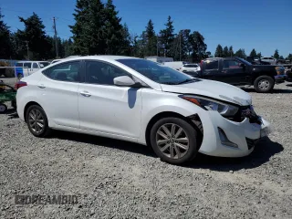 2016 Hyundai Elantra SE z VIN 5NPDH4AE1GH769874, wystawiony jako Copart lot #62957465 z przebiegiem 190 006 mil mil oraz Szkoda całkowita • Salvage title. Historia ofert i sprzedaży dostępna na DreamBid. Obrazek 4.