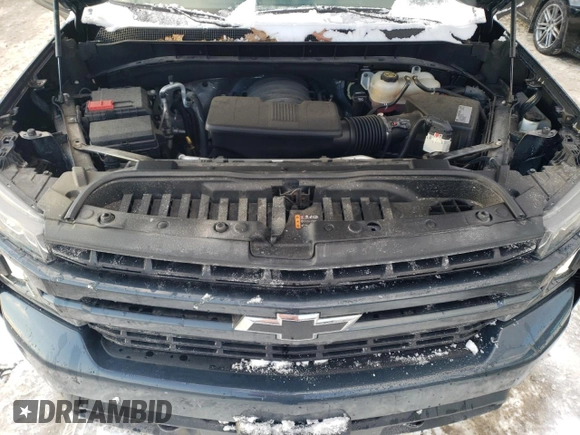 2021 Chevrolet Silverado 1500 RST with VIN 1GCRYEEDXMZ138249, listed as a Copart auction lot 88353205 with 48,338 mi miles and Salvage Title. Bid and sale history available at DreamBid. Image 11.