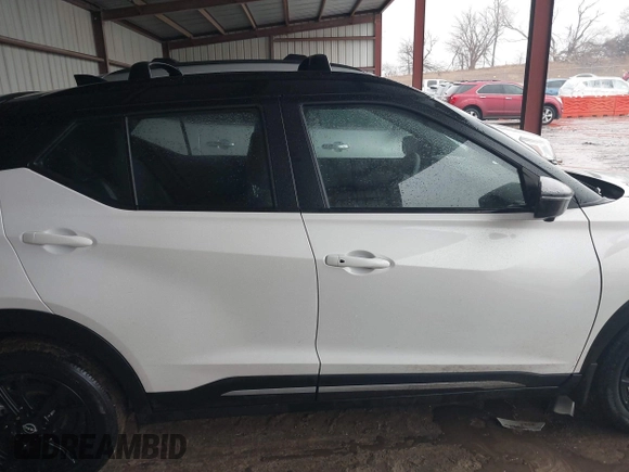 2024 Nissan Kicks SR with VIN 3N1CP5DV7RL477815, listed as a IAAI auction lot 41711502 with 17,198 mi miles and . Bid and sale history available at DreamBid. Image 13.
