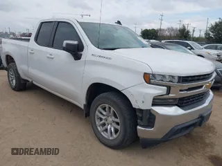 2019 Chevrolet Silverado 1500 LT with VIN 1GCRWCED0KZ224158, listed as a IAAI auction lot 41189137 with 108,854 mi miles and . Bid and sale history available at DreamBid. Image 1.