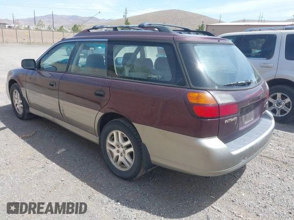 2000 Subaru Legacy Outback with VIN 4S3BH6659Y6663406, listed as a IAAI auction lot 42095144 with 270,836 mi miles and . Bid and sale history available at DreamBid. Image 3.